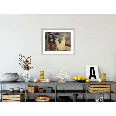Separation by Edvard Munch -Framed Giclee Print