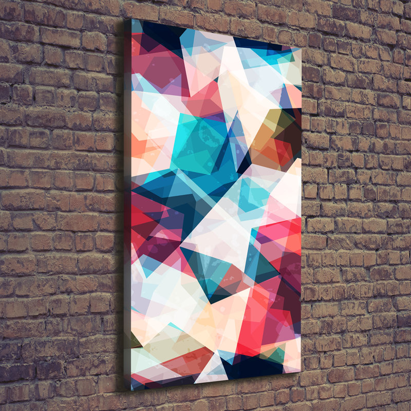 Mosaic Abstraction - Wrapped Canvas Print