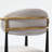 Modern Upholstered Counter Height Bar Stool With Back And Arms-115622925