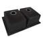 33" L x 22" W Double Basin Dual Mount Kitchen Sink-1790469010