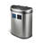 Nine Stars 18.5 Gallon Stainless Steel Motion Sensor Multi-Compartments Trash & Recycling Bin