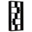 Felan 183.6cm H x 90cm W Geometric Bookcase-809570649