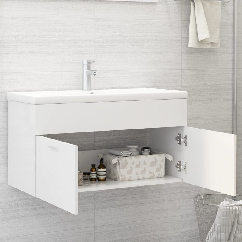 Elionora Bathroom Cabinet, White