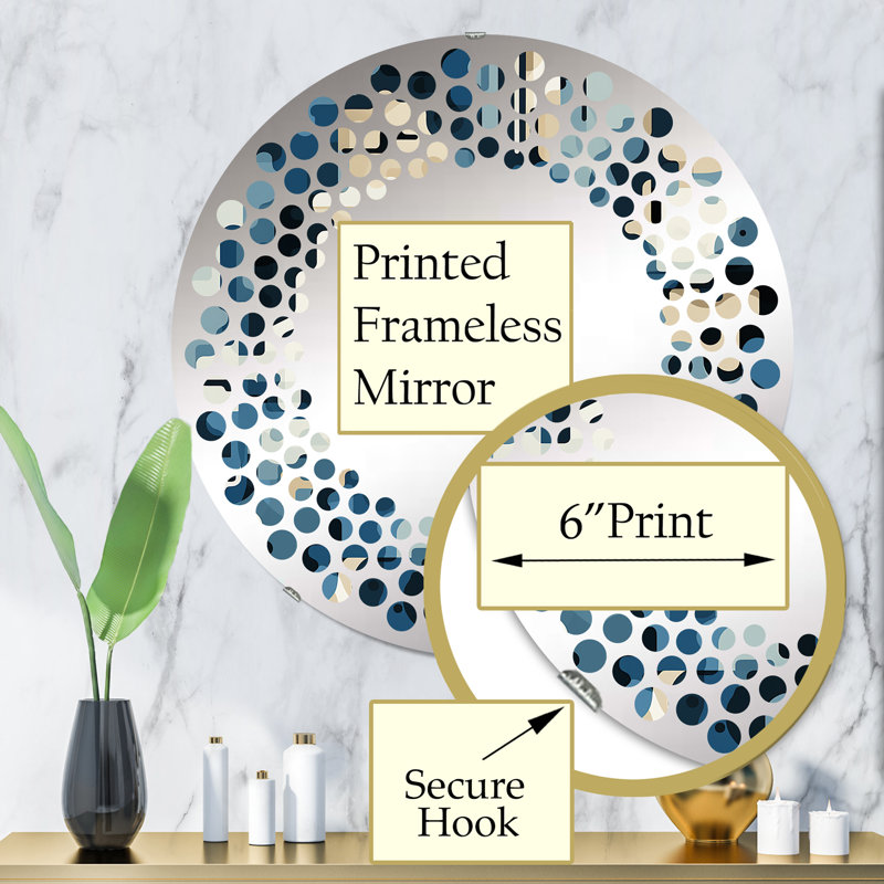 Circle Mirror, 31.4" x 31.4"