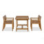 Ensemble de salle à manger d'extérieur en bois d'acacia 5 pièces U_STYLE-51580436