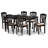 6 - Person Four Leg Dining Set-1930330020