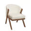 Chaise d'appoint de 23,62 po de largeur avec pieds en bois massif (ensemble de 2)-1265753956
