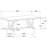 Hutton Rectangular 82-Inch Dining Table Coastal Grey