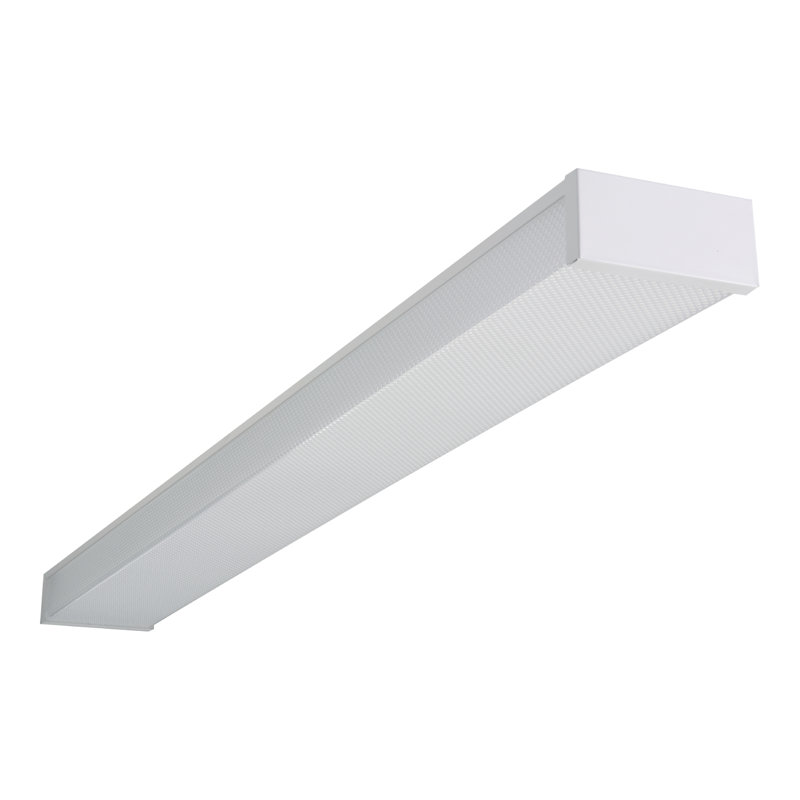 Metalux 48" Energy-Efficient LED Wraparound Light Fixture, White