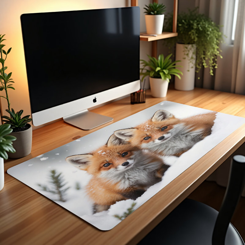 Polyester Desk Pad, 23.6x13.8