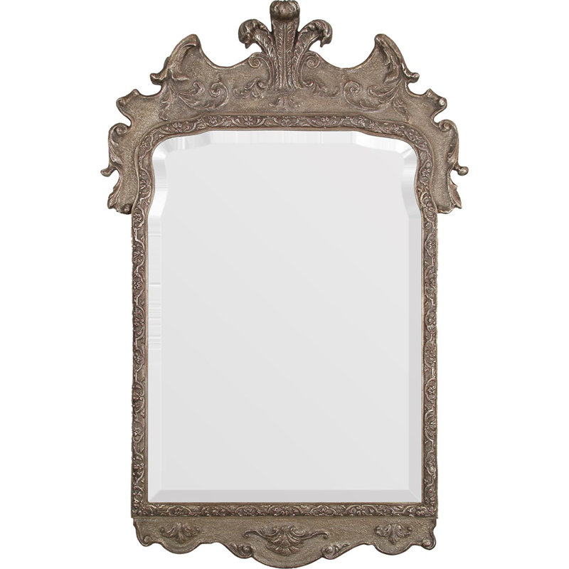 The Regent Flat Beveled Wall Mirror, 52.5" x 33.5"