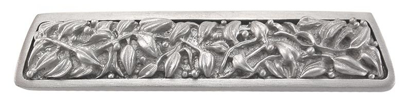 San Michele Finger Pull, Satin Nickel