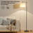 60" Adjustable Floor Lamp With Remote Control, Customizable Brightness & Color Temperature, Rotating Lampshade, Magnetic Remote & Timer Function