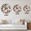 Horloge murale à motif rétro-1095510499