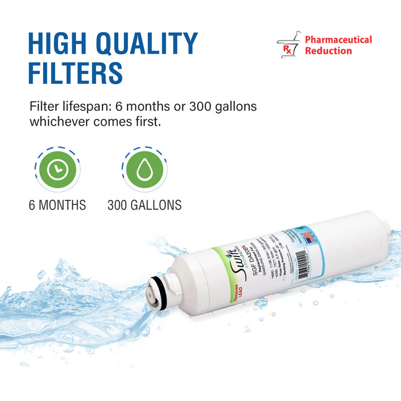 SGF-DA20B Rx Compatible Refrigerator Water Filter for DA29-0020B, DA2900020A, DA97-08006A-B