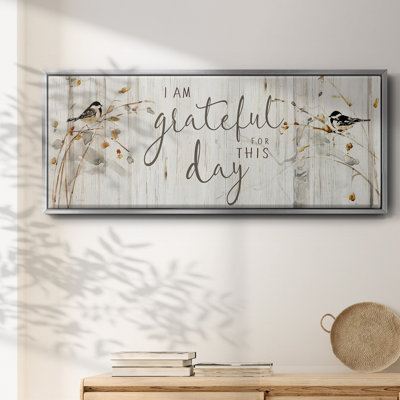 «Heaven and Nature Grateful», toile encadrée