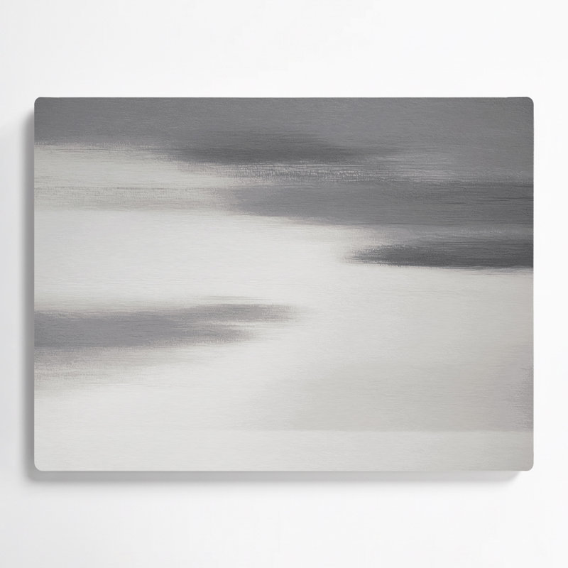 Minimalisme 20, art mural en métal brun, H 11 po x l 14 po