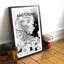 Amsterdam City Map - No Frame Print-848644307