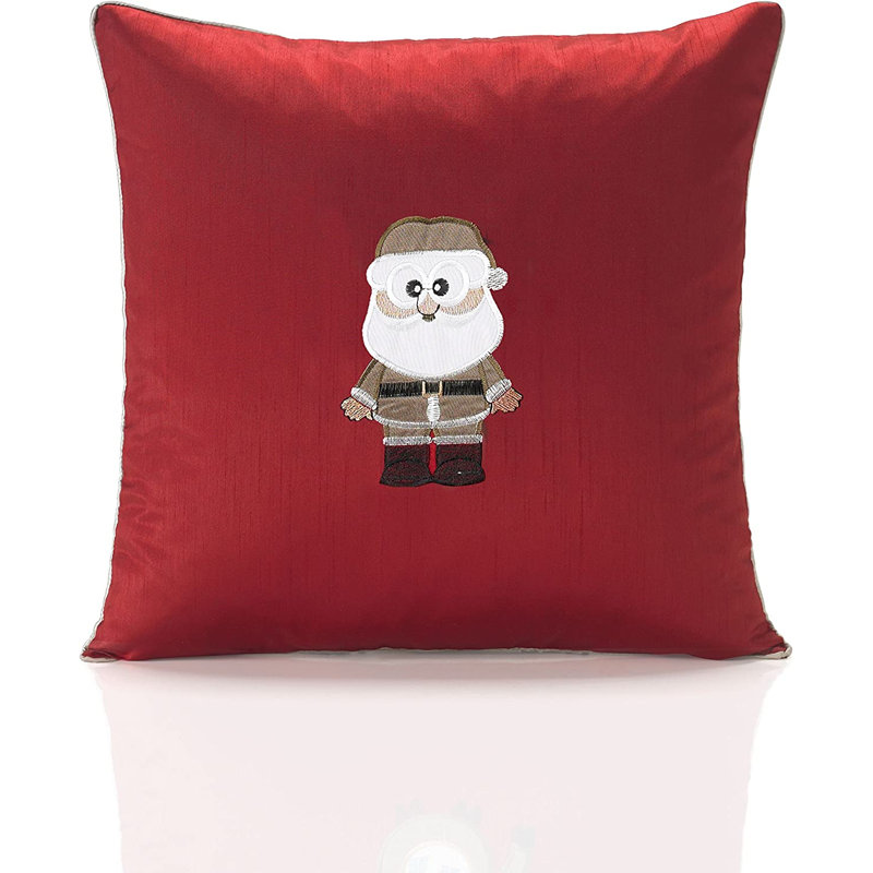 Tyrell Square Cushion Cover, Red