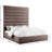Adam Linen Textured Fabric Bed-1624041065-1624041070