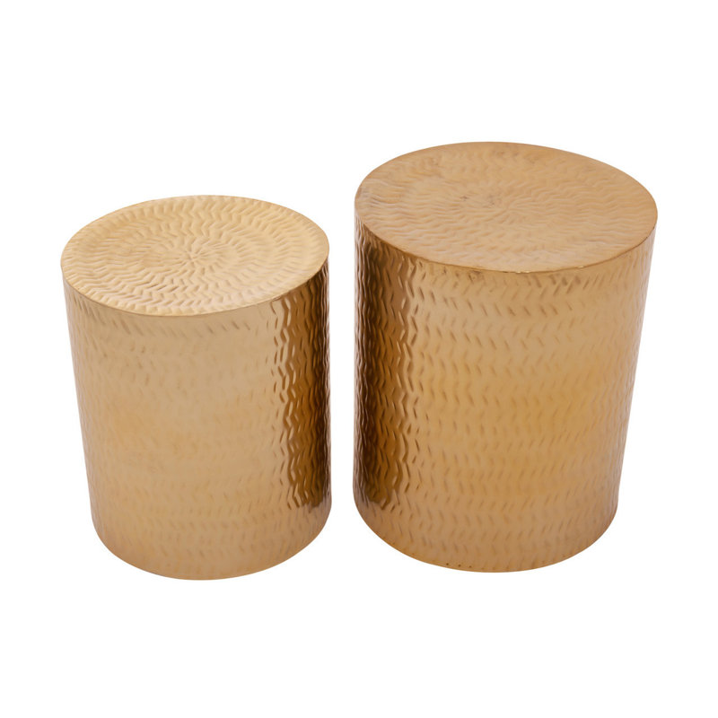 Aanik Iron Accent Stool