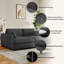 Bentura 210Cm Recessed Arms Modular Sleeper-1715917963