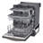 LG 24-inch QuadWash® Top Control Dishwasher-111806289