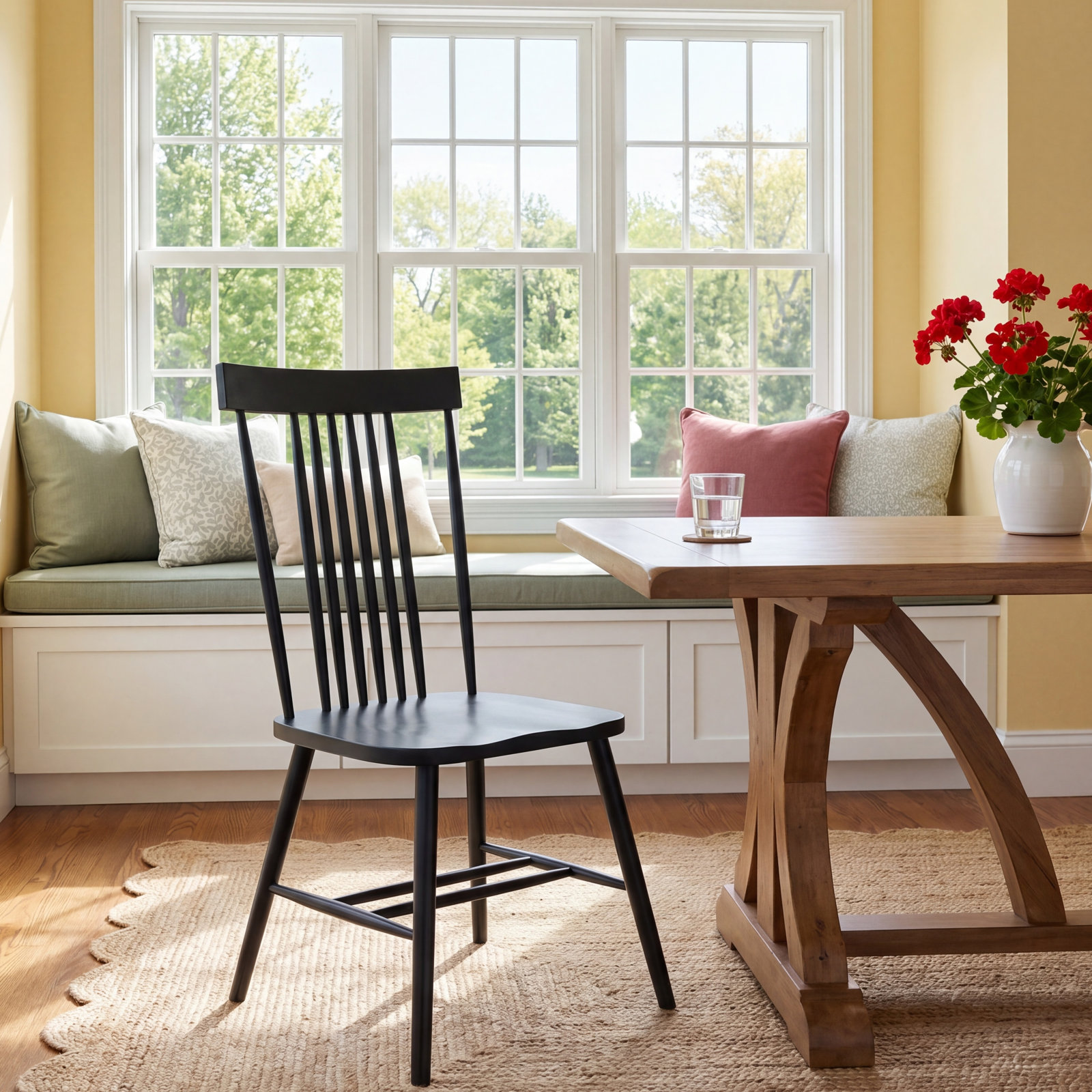 Annabel Side Chair, Black