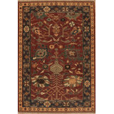 Discovery Flatweave Kilim Wool Floral and Geometric Area Rug