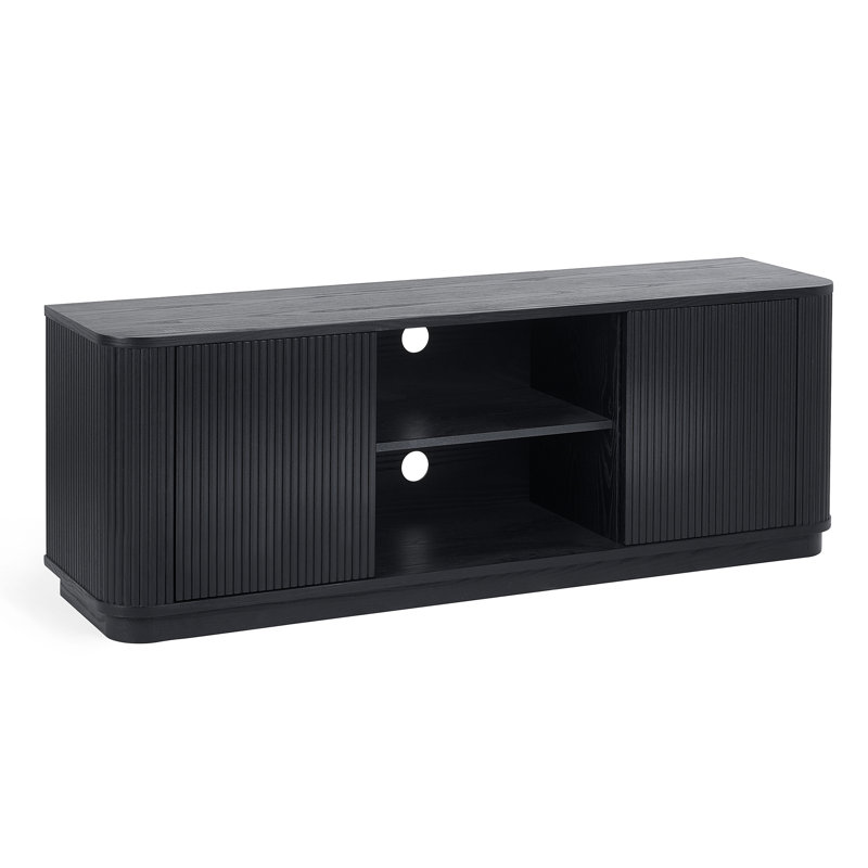 Baffour TV Stand for TVs up to 65", Black