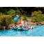 Poolmaster Zany Zebra Jumbo Piscine Float Rider, Zebra