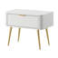 62.6cm W Manufactured Wood Bedside Table