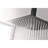 Rainfall Showerhead - Matte Black Stainless Steel, Water Saving In Bathroom Shower Head High And Durability-125173608