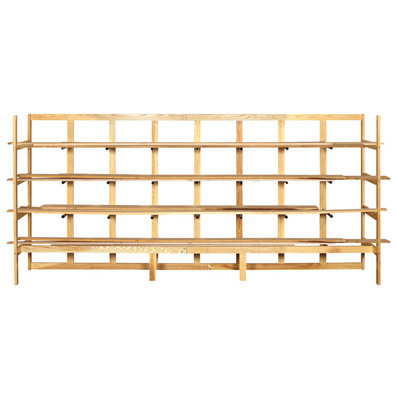 Étagère H 96 po x l 144 po x P 42 po, Bois
