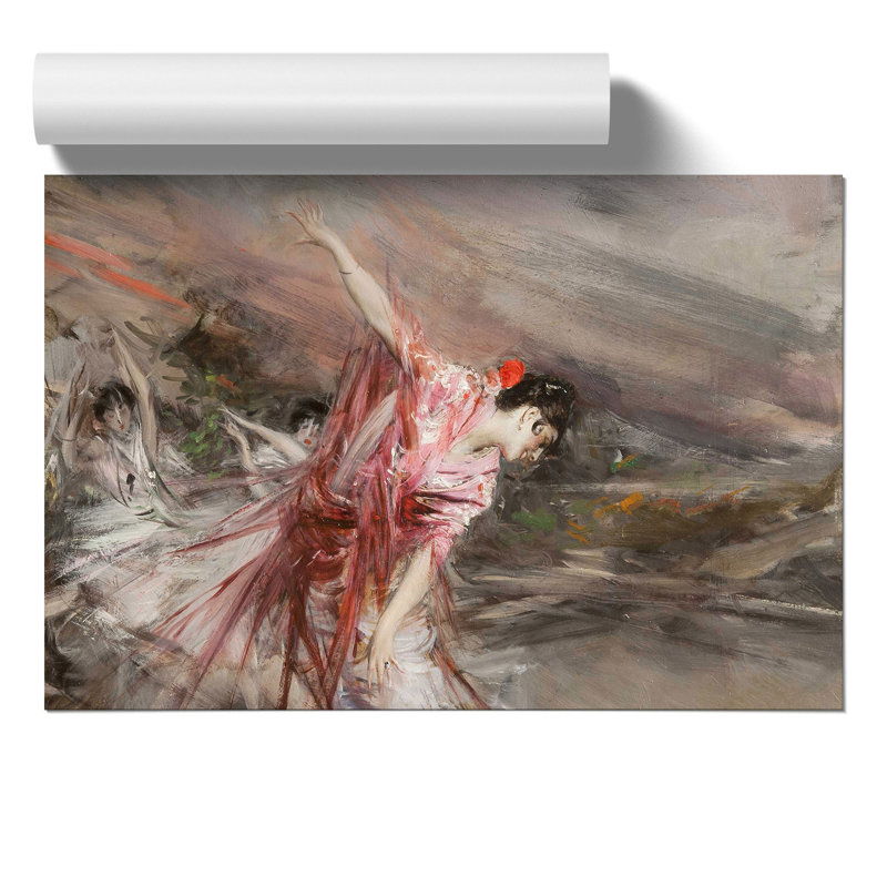 The Spanish Dancer by Giovanni Boldini - Frameless Print, 42cm H x 59cm W x 0.1cm D