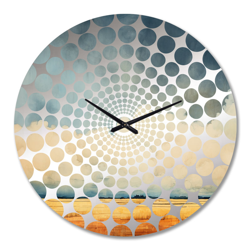 Sebrite - Horloge murale tempêtes, Très grand