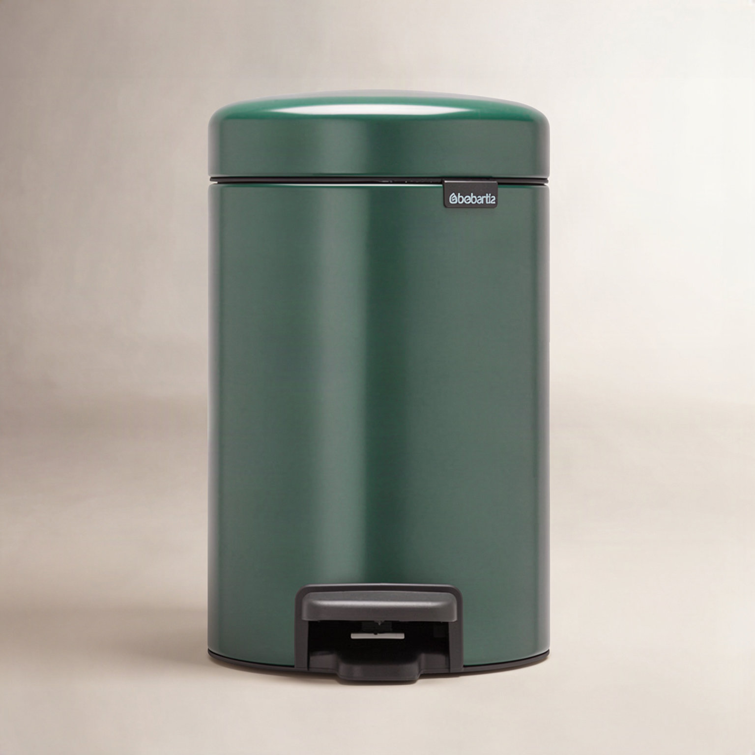 Brabantia Newicon 0.8gal Step-On Can, Pine Green