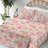Ambesonne Watercolor Botany Sheet Set 4 Pcs Retro Boho Bloom-109495346-109495397