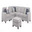Canapé modulaire avec repose-pieds-129176041-129176042