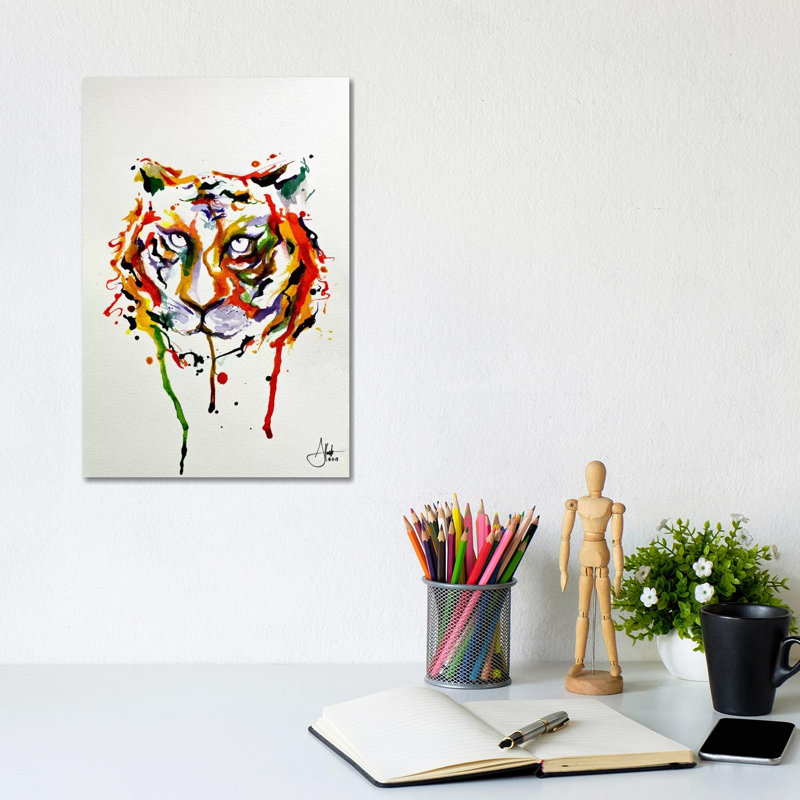 Demeter 1 Piece Wrapped Canvas Wall Art, 20.32 cm H x 30.48 cm W