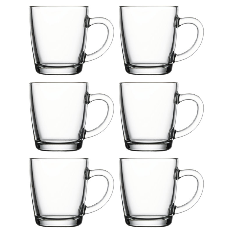 Glass Coffee Mug, 6