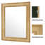 Rexford  Natural Wood Rattan Mirror Farmhouse Wall Decoration-87905882
