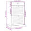 12 Pair Shoe Storage Cabinet-1688405909