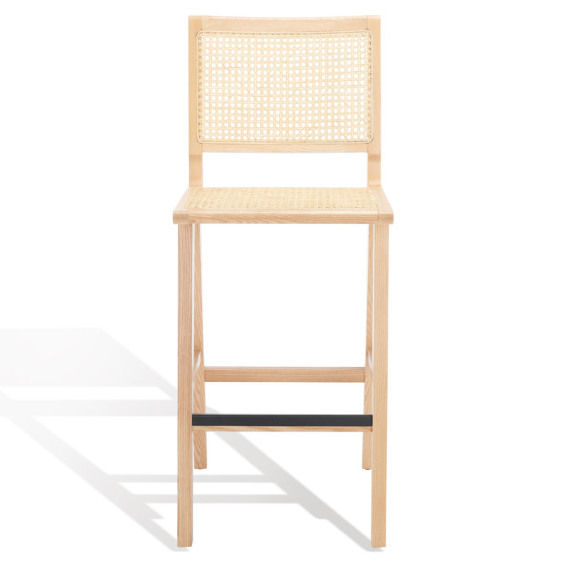 Tabouret de comptoir 23,2 po Atticus, Naturel, Tabouret de bar (siège d'une hauteur de 29,5 po)