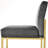 Upholstered Counter Stool with Metal Frame