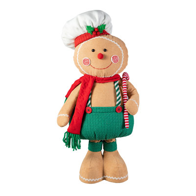Décoration de Noël 39 po télescopique en tissu