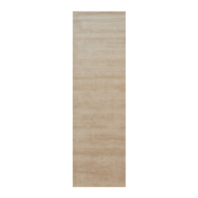 Textural One-of-a-Kind 3x12 Hand Knotted Area Rug