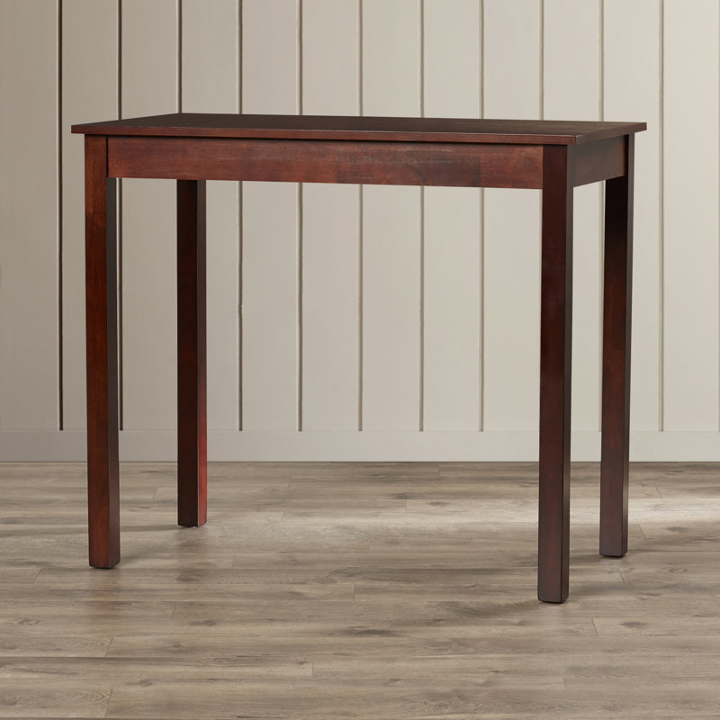 Hershman Solid Wood Base Dining Table, Espresso