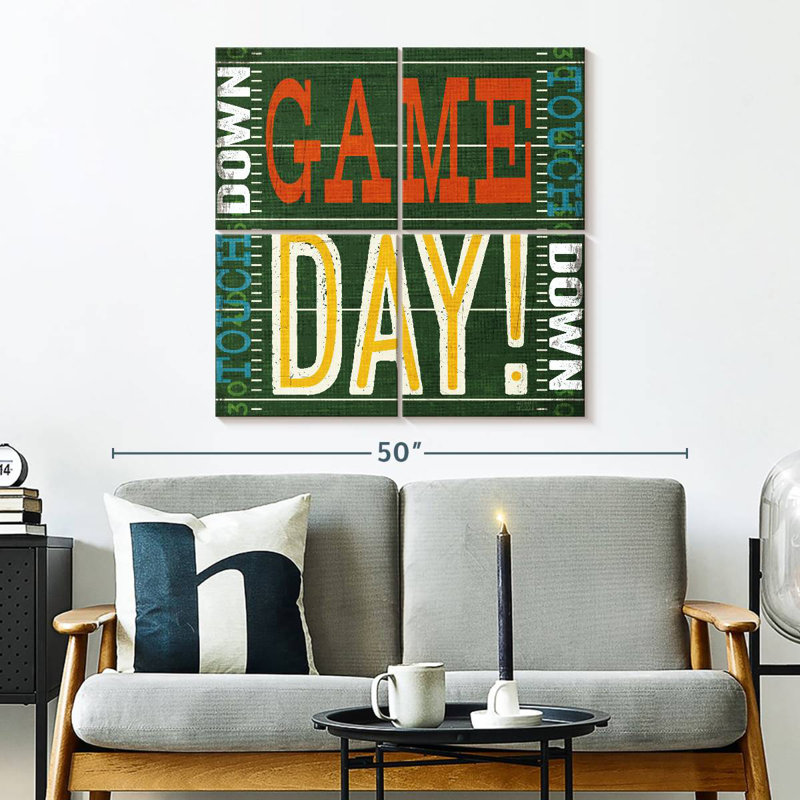 Kema Football Typographie II, H 32 po x l 32 po