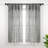 Boho Macrame Textured Cotton Cotton Sheer Curtain Single Panel-266426784